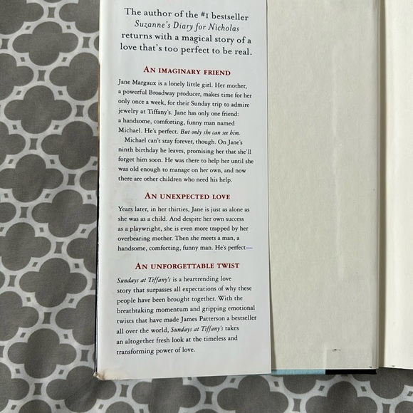 Sundays at Tiffany’s by James Patterson and Gabrielle Charbonnet - Picture 3 of 3